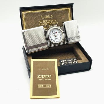 Bureauklok - Ontwerp Messing - 1990-2000 - Zippo Time Tank, Nieuw