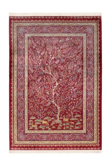 Perzisch Tapijt | Portofino | Picturaal | Rood | 160x230 cm, Verzenden, Nieuw