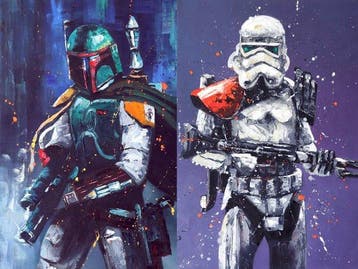 Star Wars, Vintage ART, Storm - - Film rekwisiet Vintage, Verzamelen, Nieuw