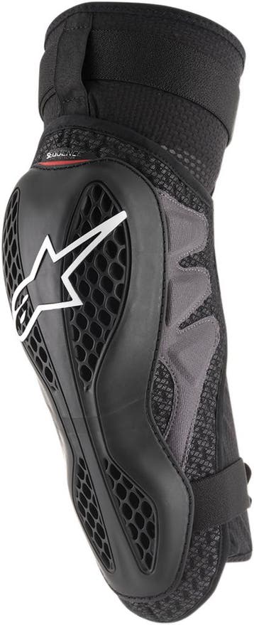 Alpinestars Sequence Kniebeschermers Zwart / Rood maat S/M, Ophalen of Verzenden, Nieuw