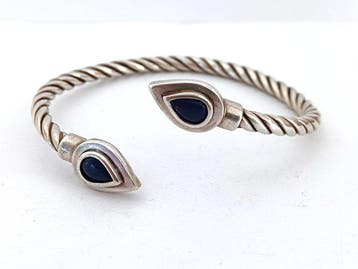sterling zilver - Armband - lapis lazuli