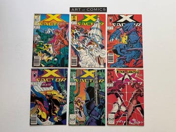 X-Factor #23, #27, #33, #34, #35, #38 - 4 with rare Mark, Nieuw