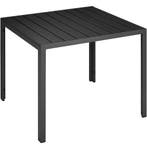 Aluminium tuintafel Maren met in hoogte verstelbare poten 90, Tuin en Terras, Tuinsets en Loungesets, Verzenden, Nieuw