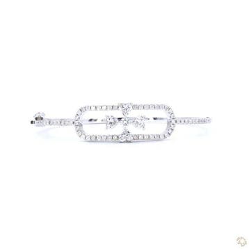 Armband - 14 karaat Witgoud - 2.35ct. tw. Diamant, Nieuw