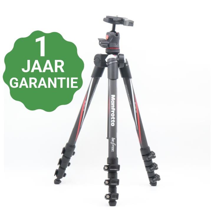 Manfrotto BeFree MKBFRC4-BH carbon, Audio, Tv en Foto, Fotocamera's Digitaal, Gebruikt, Overige Merken, Verzenden