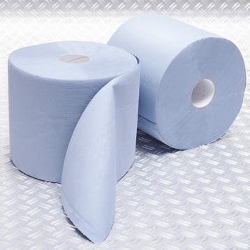 Datona Papier rollen - 2 stuks - Datona - Blauw, Ophalen of Verzenden, Nieuw