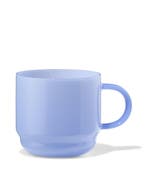 HEMA Koffiekopje 260ml glas blauw, Huis en Inrichting, Verzenden, Nieuw