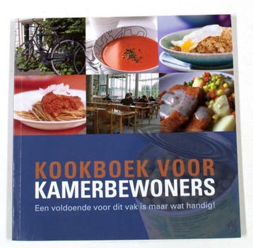 Kookboek voor kamerbewoners (klantenversie) - Uitgeverij, Boeken, Verzenden, Gelezen, Uitgeverij Verba