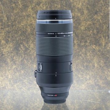 Olympus M.Zuiko Digital ED 100-400mm f/5-6.3 IS -Tweedehands, Ophalen of Verzenden, Gebruikt, Telelens, Zoom