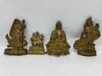 Oude hindoeïstische godin Saraswati - Koper, Brons - India -
