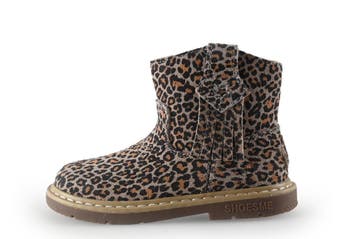 Shoesme Enkellaarzen Meisjes in maat 22 Panter, Verzenden, Jongen of Meisje, Schoenen, Zo goed als nieuw