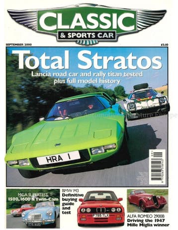 2000 CLASSIC AND SPORTSCAR MAGAZINE (09) SEPTEMBER ENGELS, Nieuw, Author