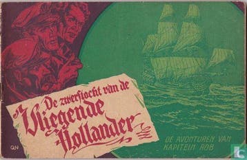 Kapitein Rob - De zwerftocht van de Vliegende Hollander -..., Boeken, Eén stripboek, Verzenden, Zo goed als nieuw, Kuhn, Pieter, Werkman, Evert.