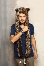 Hood Luipaard Muts Panter Oortjes Panterprint Spirit Luipaar, Ophalen of Verzenden, Nieuw