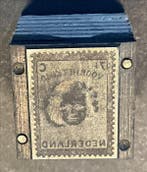 Nederland 1945 - Nederland - Kinderzegel Kind met Bloemen, Gestempeld