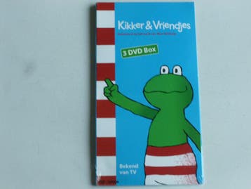 Kikker & Vriendjes - Max Velthuijs (3 DVD) nieuw, Ophalen of Verzenden, Zo goed als nieuw
