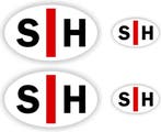 SH Slechthorend Embleem Stickers (919.44), Verzenden, Nieuw