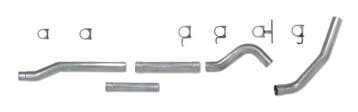 Diamond Eye KIT 4in Catback MFLR RPLCMENT PIPE SGL AL: 03-07, Ophalen of Verzenden, Nieuw