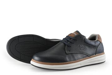 Rieker Veterschoenen in maat 41 Blauw, Zo goed als nieuw, Rieker, Veterschoenen, Verzenden