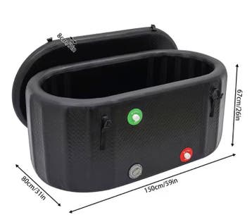 Opblaasbaar IJsbad – Cold Plunge 370L met Pomp, Verzenden, Nieuw