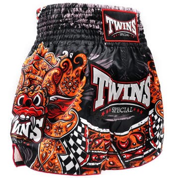 Twins Special BARONG Muay Thai Shorts – Handgemaakt Satijn –, Nieuw