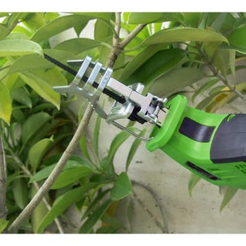 Hofftech Draadloze reciprozaag - 12V accu - Ergonomisch o..., Doe-het-zelf en Verbouw, Gereedschap | Zaagmachines, Ophalen of Verzenden