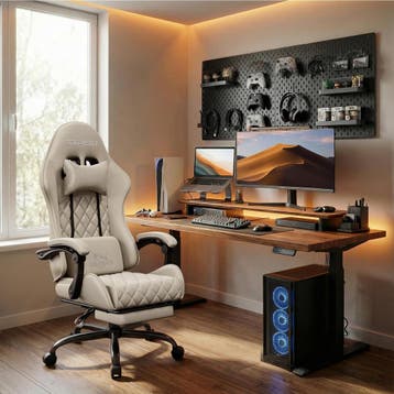Ergonomische Bureaustoel -  Office Chair - Gamestoel - Volwa, Verzenden, Zo goed als nieuw
