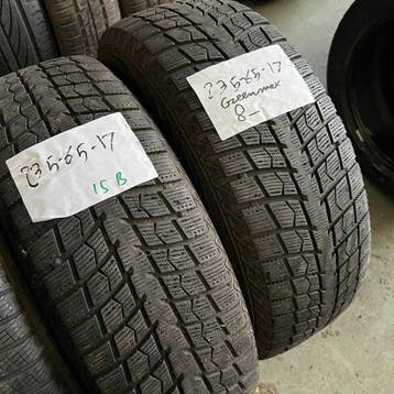 2 x GreenMaxx 235-65-17 Winterbanden 8mm, Gebruikt, 17 inch, 235 mm, Band(en)