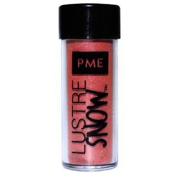 PME Eetbare Glanspoeder Sneeuw Rood 10g, Verzenden, Nieuw