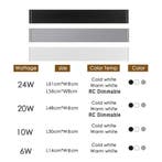 Moderne LED Wandlamp – Dimbaar Aluminium voor Slaapkamer, Huis en Inrichting, Lampen | Wandlampen, Verzenden, Nieuw