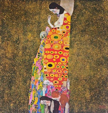Gustav Klimt (1862–1918) (after) - Hope II, 1907-08