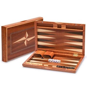 Bordspel - Backgammon set - Hout