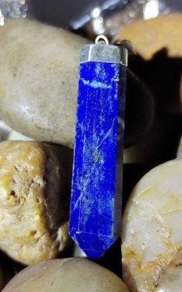 Lapis lazuli hanger - Hoge kwaliteit - 27,10 ct - Geen