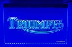 Triumph neon bord lamp LED verlichting reclame lichtbak, Verzamelen, Verzenden, Nieuw