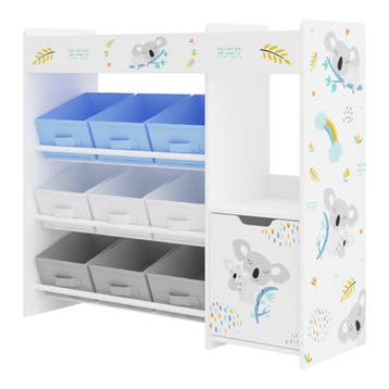 Kinderkast Søndreland open kast 80x90x29,5 cm koala motief [, Verzenden, Nieuw