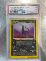 Pokémon - 1 Graded card - Houndoom 8/64 First edition, Foil,, Nieuw