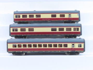 Roco H0 - 04070A - Treinstel (1) - 3-Delige uitbreidingsset, Hobby en Vrije tijd, Modeltreinen | H0, Nieuw