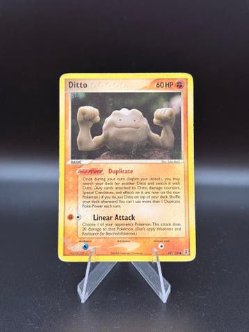 Pokemon EX Delta Species Ditto #62/113, Verzenden, Gebruikt, Losse kaart