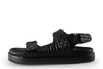 Sacha Sandalen in maat 39 Zwart, Verzenden, Zwart, Sandalen of Muiltjes, Zo goed als nieuw