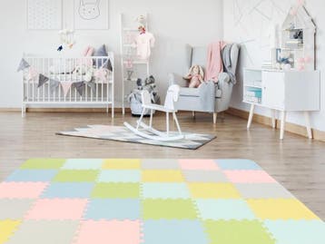 Speelmat van 30 vloertegels (van 1,2 cm dik) in div. kleuren, Kinderen en Baby's, Ophalen of Verzenden, Nieuw, Speelkleed