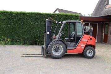 Veiling: Heftruck Manitou MH25-4T Diesel 2500kg 3.7m 2008, Ophalen, Diesel, Heftruck, Manitou
