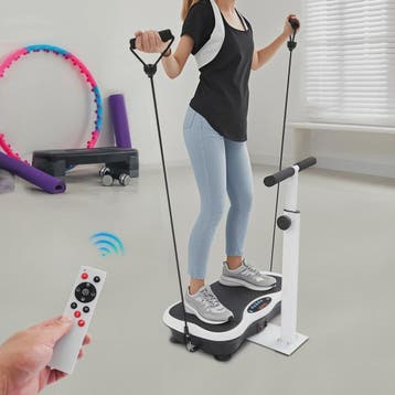 Vibratieplaat Fitnessapparaat met 120 Intensiteitsniveaus en, Verzenden, Nieuw