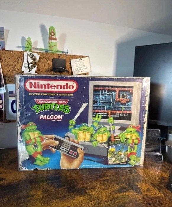 Nintendo - Nes - Nes pack turtles - Spelcomputer - In, Spelcomputers en Games, Spelcomputers | Overige Accessoires
