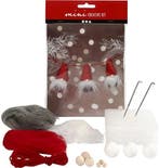 Diykit pakket hobbyset kerstkabouter zelf maken santa set 3, Hobby en Vrije tijd, Knutselen, Ophalen of Verzenden, Nieuw
