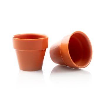 Dobla Chocoladedecoratie Bloempot Medium 66st., Verzenden, Nieuw