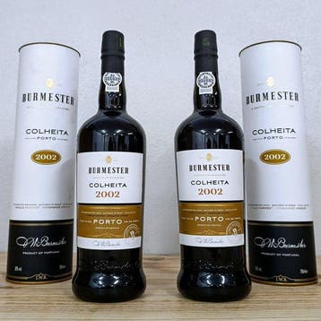 2002 Burmester - Colheita Port, Tawny - Douro - 2 Flessen, Nieuw