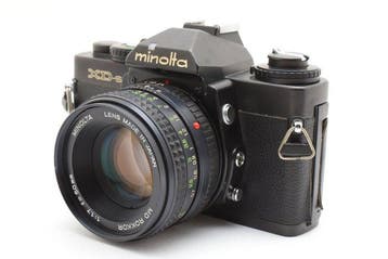 Minolta XD-s black + MD 1.7/50mm | Single lens reflex camera, Nieuw