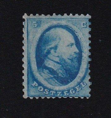 Nederland 1864 - Willem III - NVPH 4, Gestempeld