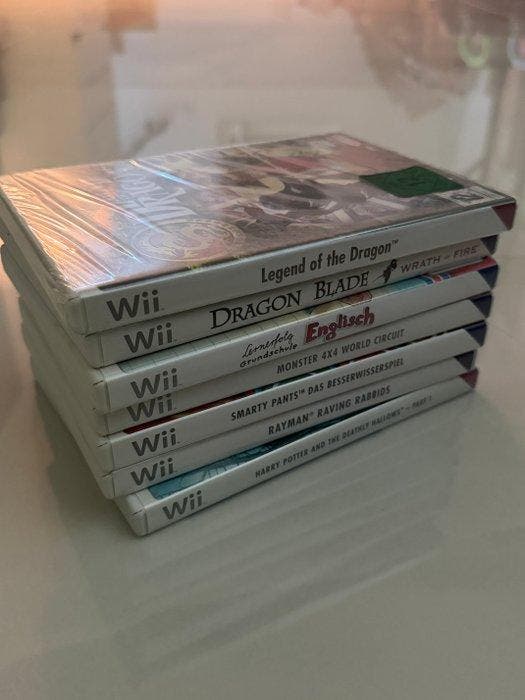 Nintendo - Wii - Wii Spiele Sammlung: Rayman Raving Rabbids;, Spelcomputers en Games, Spelcomputers | Overige Accessoires