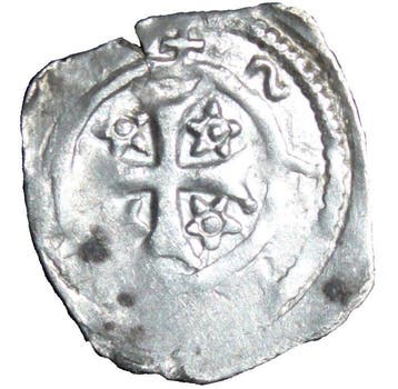 Hongarije. Andras II.. Denar 1205-1235 AD RARE (Zonder